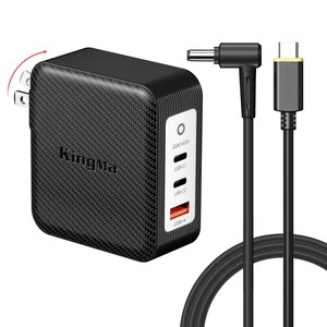 King Ma 20V/6.75A (MAX 140W) GaN Laptop Charger, PD 3.1 Fast Wall Charger with Foldable Plug & USB-C Cable, 3-Port Portable Charger Compatible with Lenovo Y410P/ Y510P/ Y500 /Y570/Y430P King Ma 20V/6.75A (MAX 140W) GaN Laptop Charger, PD 3.1 Fast Wall Charger with Foldable Plug & USB-C Cable, 3-Port Portable Charger Compatible with Lenovo Y410P/ Y510P/ Y500 /Y570/Y430P