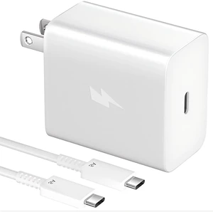 APETOO 60W USB C Charger for Super Fast Charging 3.0 for Samsung S26 Ultra | Type C PD Wall Charger Adapter with 5A USB C Cable 3ft for iPhone 17 16 15 Galaxy S26+ S25 S24 S23 S22 A17 A56 Pixel 10 9 8