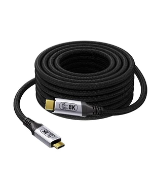 Long USB C Cable 16.4FT, 8K@30Hz & 4K@120Hz Video Output 100W PD Fast Charging, 20Gbps Data Transfer, USB C 3.2 Gen 2×2 Cable Compatible with Thunderbolt 4/3, SSD,Display, Monitor,Hub,dispaly Cord Long USB C Cable 16.4FT, 8K@30Hz & 4K@120Hz Video Output 100W PD Fast Charging, 20Gbps Data Transfer, USB C 3.2 Gen 2×2 Cable Compatible with Thunderbolt 4/3, SSD,Display, Monitor,Hub,dispaly Cord