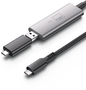 Anyking H5 Video Conversion Cable for Triple Laptop Screen Extenders, 2-in-1 USB A/C Solution for Laptops Lacking Display Type-C Ports, Overcomes M1 M2 M3 MacBook Limits Anyking H5 Video Conversion Cable for Triple Laptop Screen Extenders, 2-in-1 USB A/C Solution for Laptops Lacking Display Type-C Ports, Overcomes M1 M2 M3 MacBook Limits