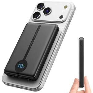 for MagSafe Power Bank 10000mAh, 40% Smaller Magnetic Power Bank | 20W USB-C Power Delivery,LED Display,Travel Essential for Magsafe Battery Pack Compatible with iPhone 18-12 Series for MagSafe Power Bank 10000mAh, 40% Smaller Magnetic Power Bank | 20W USB-C Power Delivery,LED Display,Travel Essential for Magsafe Battery Pack Compatible with iPhone 18-12 Series