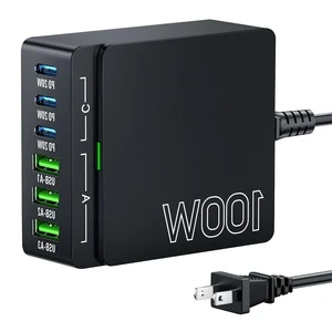 6-in-1 Charging Station | for Home Office Dorm Travel 6-in-1 Charging Station | for Home Office Dorm Travel