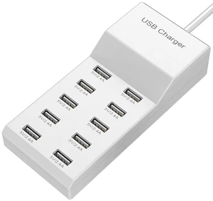 USB Wall Charger USB Charging Station for Multiple Devices Smart Charging Power Hub for Multiple Devices 10 Port Desktop Charger Charging Station Secure Block Compact for iPhone iPad Phone USB Wall Charger USB Charging Station for Multiple Devices Smart Charging Power Hub for Multiple Devices 10 Port Desktop Charger Charging Station Secure Block Compact for iPhone iPad Phone