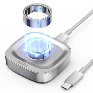 Compatible with Oura Ring Gen 4 Charger - Size 11 | Portable Replacement Fast Charging Dock with USB-C Cable for Smart Ring Compatible with Oura Ring Gen 4 Charger - Size 11 | Portable Replacement Fast Charging Dock with USB-C Cable for Smart Ring