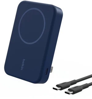 Belkin 10000mAh 15W Qi2 MagSafe Power Bank w/Built-in Kickstand | Wireless Charging Battery Pack, iPhone 17, Air, Pro, Pro Max, AirPods, Apple Watch, Google Pixel 10, Built-in Stand, Magnetic Belkin 10000mAh 15W Qi2 MagSafe Power Bank w/Built-in Kickstand | Wireless Charging Battery Pack, iPhone 17, Air, Pro, Pro Max, AirPods, Apple Watch, Google Pixel 10, Built-in Stand, Magnetic