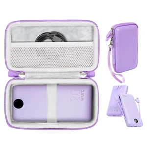 CaseSack Case for VRURC Portable Charger 20000mAh, Fast Charging Power Bank USB C, USB C Power Bank 10000mAh (Purple) CaseSack Case for VRURC Portable Charger 20000mAh, Fast Charging Power Bank USB C, USB C Power Bank 10000mAh (Purple)