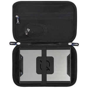 worfty Case for Goal Zero Sherpa 100AC (New) Wireless Portable AC Power Bank 100W USB-C Power Delivery 25600mAh (4th Generation) - Hard Protective Travel Carrying Storage Bag (Black)