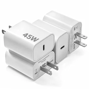 45W USB C Charger Block 4Pack Fast Charging Power Block for Home & Office | PD 3.0 Type C Wall Charger Power Adapter for iPhone 18/17/16/15 Pro Max, iPad Pro/Air, Sam-sung Galaxy S25 S24 Ultra 45W USB C Charger Block 4Pack Fast Charging Power Block for Home & Office | PD 3.0 Type C Wall Charger Power Adapter for iPhone 18/17/16/15 Pro Max, iPad Pro/Air, Sam-sung Galaxy S25 S24 Ultra