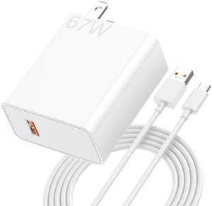Compatible for Xiaomi Charger 67W 45W Mi Fast Wall Block,3ft Type C Cable | for Xiaomi 18 17 15 14 13 12 14t 13t 12t 12s Pro Lite Redmi Note K60 K50 11 11s 12 Pro Plus Poco X6 F5 X5 F4 X4 Black Shark Compatible for Xiaomi Charger 67W 45W Mi Fast Wall Block,3ft Type C Cable | for Xiaomi 18 17 15 14 13 12 14t 13t 12t 12s Pro Lite Redmi Note K60 K50 11 11s 12 Pro Plus Poco X6 F5 X5 F4 X4 Black Shark