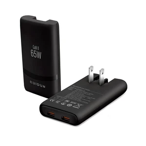 65W GaN USB C Charger,Dual-Port Fast Wall Charger,PD 3.0 & QC 4.0,Foldable Plug for MacBook Pro/Air, iPhone 15, iPad Pro, Galaxy S24, Steam Deck & More (Black-2C) 65W GaN USB C Charger,Dual-Port Fast Wall Charger,PD 3.0 & QC 4.0,Foldable Plug for MacBook Pro/Air, iPhone 15, iPad Pro, Galaxy S24, Steam Deck & More (Black-2C)