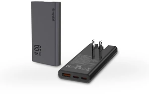65W Flat USB C Wall Charger Block,3-Ports Slim USB C Charger,Grey | 65W Fast Charging,Foldable Plug for Travel,Ultra-Thin,3-Ports Fast Charging For MacBook/iPad/iPhone/Galaxy,GaN Technology 65W Flat USB C Wall Charger Block,3-Ports Slim USB C Charger,Grey | 65W Fast Charging,Foldable Plug for Travel,Ultra-Thin,3-Ports Fast Charging For MacBook/iPad/iPhone/Galaxy,GaN Technology