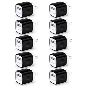 5V 1A Power Adapter USB A Charger Block 10Pack for iPhone 18 Pro Max/17e/16|Charging Cube USB Bulk Single Port Wall Outlet Plug for Samsung Galaxy A18/S26 Ultra/Z Fold8/Flip8/S26FE/A17/A36/A37/A08/S25 5V 1A Power Adapter USB A Charger Block 10Pack for iPhone 18 Pro Max/17e/16|Charging Cube USB Bulk Single Port Wall Outlet Plug for Samsung Galaxy A18/S26 Ultra/Z Fold8/Flip8/S26FE/A17/A36/A37/A08/S25