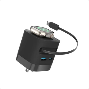Charging Blocks for Apple Watch, CHARCO 35W Retractable USB C Charger Block|1 USB C and 1 USB A Wireless Smart Watch Charger with Foldable Plug, Compatible with iPhone18/Duo, AirPods, iWatch, 1 Pack. Charging Blocks for Apple Watch, CHARCO 35W Retractable USB C Charger Block|1 USB C and 1 USB A Wireless Smart Watch Charger with Foldable Plug, Compatible with iPhone18/Duo, AirPods, iWatch, 1 Pack.