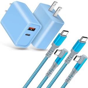 Fast C Charger Kit, 2 Pack 20W PD USB C Wall Charger Block Type-C Cable | 10ft Android Phone Charger 90 Degree C-C Cable Fit for iPhone 15/16/17 Samsung Galaxy S25/S24 Plus/S23/S22 Ultra Note 10 Plus Fast C Charger Kit, 2 Pack 20W PD USB C Wall Charger Block Type-C Cable | 10ft Android Phone Charger 90 Degree C-C Cable Fit for iPhone 15/16/17 Samsung Galaxy S25/S24 Plus/S23/S22 Ultra Note 10 Plus