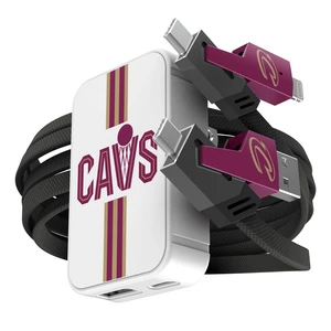 SOAR NBA Slim Wall Charger and 4 In 1 Multi Charging Cable, Cleveland Cavaliers SOAR NBA Slim Wall Charger and 4 In 1 Multi Charging Cable, Cleveland Cavaliers