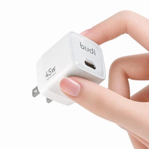 BUDI Flat USB C Wall Charger, 45W USB Charger Block, Fast Charging Block Type-C for iPhone 18/17/16/15/14/13/12/11/Pro Max/XS/XR/8/7,Tablets (1 Port(USB C Port)) BUDI Flat USB C Wall Charger, 45W USB Charger Block, Fast Charging Block Type-C for iPhone 18/17/16/15/14/13/12/11/Pro Max/XS/XR/8/7,Tablets (1 Port(USB C Port))
