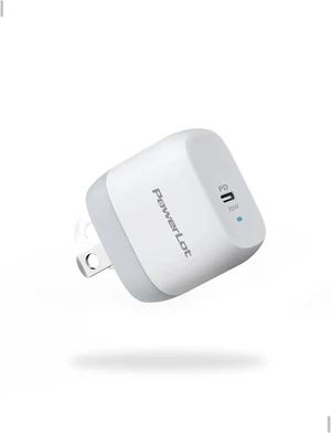 PowerLot PD 20W Fast Charging USB C Wall Charger - Foldable, Compact for iPhone 15/15 Plus/14/13/12/11, iPad Pro, AirPods Pro, iWatch 8/7/SE PowerLot PD 20W Fast Charging USB C Wall Charger - Foldable, Compact for iPhone 15/15 Plus/14/13/12/11, iPad Pro, AirPods Pro, iWatch 8/7/SE