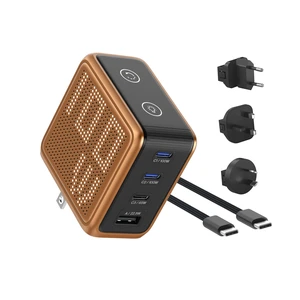 GaNsta Pixel 4-Port USB-C GaN Laptop Charger, Pixel Display | 100W PD 3.0 Fast Charging for MacBook Pro 14-inch, iPhone & iPad; 37% Smaller; US/EU/UK/AU Adapters, Braided Cable & Pouch GaNsta Pixel 4-Port USB-C GaN Laptop Charger, Pixel Display | 100W PD 3.0 Fast Charging for MacBook Pro 14-inch, iPhone & iPad; 37% Smaller; US/EU/UK/AU Adapters, Braided Cable & Pouch