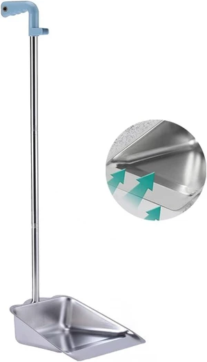 YONILL Dust Pans with Long Handle - Metal Upright Dustpan Heavy Duty, 35" Long Handled Stand Up Dustpans for Lobby, Garage, Home and Yard (Dustpan only) YONILL Dust Pans with Long Handle - Metal Upright Dustpan Heavy Duty, 35" Long Handled Stand Up Dustpans for Lobby, Garage, Home and Yard (Dustpan only)