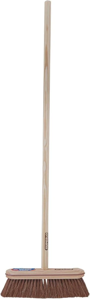 Superio Kitchen and Home Horsehair Broom With Wood Handle, Fine Premium Bristles - Heavy Duty Household Broom Easy Swiping Dust And Wisp Floors And Corners , 12" sweeping head Superio Kitchen and Home Horsehair Broom With Wood Handle, Fine Premium Bristles - Heavy Duty Household Broom Easy Swiping Dust And Wisp Floors And Corners , 12" sweeping head