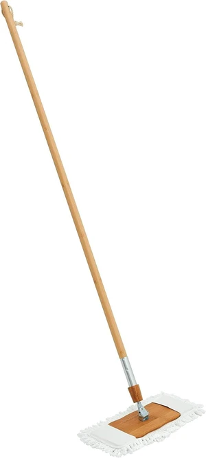 Harper Live.Love.Clean. Bamboo 2-in-1 Smooth Surface Wet/Dry Dust Mop with (2) Washable Wraparound Pads for Cleaning Dust, Pet Hair & Fine Dry Dirt Harper Live.Love.Clean. Bamboo 2-in-1 Smooth Surface Wet/Dry Dust Mop with (2) Washable Wraparound Pads for Cleaning Dust, Pet Hair & Fine Dry Dirt