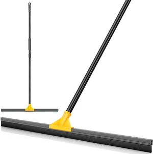 SOBONNE 30" Large Floor Squeegee Broom for Concrete Water Removal
Heavy Duty Double Rubber Water Squeegee/57" Long Handle for Tile Deck Bathromm Pool Warehouse Outdoor/Yellow SOBONNE 30" Large Floor Squeegee Broom for Concrete Water Removal
Heavy Duty Double Rubber Water Squeegee/57" Long Handle for Tile Deck Bathromm Pool Warehouse Outdoor/Yellow
