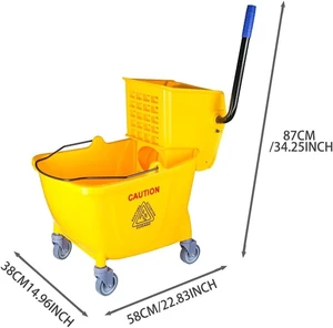 Commercial Mop Wringer Bucket&Industrial Cotton Mop Set,2 Heads Long Handle
Mop Bucket on Wheels with Side Press 2Pcs Replacement String Mop Head Heavy Duty for Floor Cleaning Commercial Mop Wringer Bucket&Industrial Cotton Mop Set,2 Heads Long Handle
Mop Bucket on Wheels with Side Press 2Pcs Replacement String Mop Head Heavy Duty for Floor Cleaning
