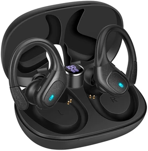 Wireless Earbuds, Bluetooth Headphones Over-Ear Stereo Wireless Earpieces with Charging Case Mics LED Battery Display, Waterproof Sports Wireless Ear Buds for Sports/Workout/Gym/Running Wireless Earbuds, Bluetooth Headphones Over-Ear Stereo Wireless Earpieces with Charging Case Mics LED Battery Display, Waterproof Sports Wireless Ear Buds for Sports/Workout/Gym/Running