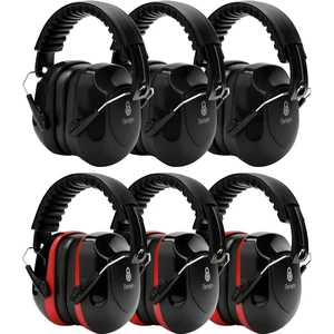 6 Pack Noise Reduction Ear Protection, Hearing Protection Ear muffs SNR 34dB Noise Cancelling Headphones for Adults Kids Autism, Sound Proof Earmuffs for Mowing/Construction/Work 6 Pack Noise Reduction Ear Protection, Hearing Protection Ear muffs SNR 34dB Noise Cancelling Headphones for Adults Kids Autism, Sound Proof Earmuffs for Mowing/Construction/Work