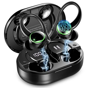 Wireless Earbuds, 2026 Bluetooth 5.4 Headphones Sports, 50 Playback Over-Ear buds with 4 ENC Noise Cancelling Mics Deep Bass Fitness Earphones Gym Running Workout, IP7 Headset with Earhook LED Display Wireless Earbuds, 2026 Bluetooth 5.4 Headphones Sports, 50 Playback Over-Ear buds with 4 ENC Noise Cancelling Mics Deep Bass Fitness Earphones Gym Running Workout, IP7 Headset with Earhook LED Display
