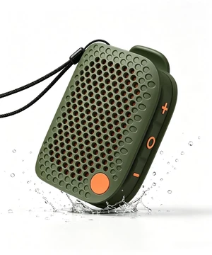 Portable Bluetooth Speaker with Tws Stereo | Small Clip on Bluetooth Speaker IPX7 Waterproof Mini Magnetic Wireless Speaker, Portable Outdoor Bluetooth Speakers, Big Audio and Punchy BassGreen Portable Bluetooth Speaker with Tws Stereo | Small Clip on Bluetooth Speaker IPX7 Waterproof Mini Magnetic Wireless Speaker, Portable Outdoor Bluetooth Speakers, Big Audio and Punchy BassGreen