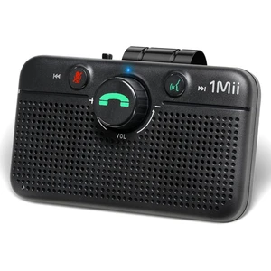 CarEcho MK02 Bluetooth 6.0 Car Speaker, Handsfree Speakerphone Kit | 5W Wireless Phone Speaker for Calls, 35H Talktime, Siri Google Assistant Support, Visor Clip, Auto On - Upgraded CarEcho MK02 Bluetooth 6.0 Car Speaker, Handsfree Speakerphone Kit | 5W Wireless Phone Speaker for Calls, 35H Talktime, Siri Google Assistant Support, Visor Clip, Auto On - Upgraded