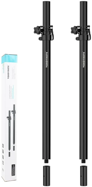 Set of 2 Subwoofer Poles Fit M20 or 35mm Mount, Speaker Extender | Height Adjustable Speaker Poles with 35mm Insert, Fit Subs with M20 Thread or 35mm Mount, with M20 to 35mm Adapters Set of 2 Subwoofer Poles Fit M20 or 35mm Mount, Speaker Extender | Height Adjustable Speaker Poles with 35mm Insert, Fit Subs with M20 Thread or 35mm Mount, with M20 to 35mm Adapters