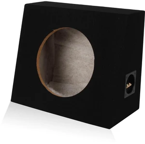 Single 10" Subwoofer Angled Truck or Hatchback Box Enclosure Single 10" Subwoofer Angled Truck or Hatchback Box Enclosure