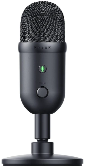 Seiren V2 X USB Condenser Microphone for Streaming and Gaming on PC: Supercardioid Pickup Pattern - Integrated Digital Limiter - Mic Monitoring and Gain Control - Built-in Shock Absorber Seiren V2 X USB Condenser Microphone for Streaming and Gaming on PC: Supercardioid Pickup Pattern - Integrated Digital Limiter - Mic Monitoring and Gain Control - Built-in Shock Absorber