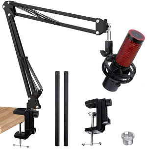 For HyperX QuadCast 2 Boom Arm - Mic Arm Compatible with Hyper x QuadCast, Microphone Boom Arm with Cable Ties, Improve Sound Quality, Mic Boom Arm for Hyperx QuadCast For HyperX QuadCast 2 Boom Arm - Mic Arm Compatible with Hyper x QuadCast, Microphone Boom Arm with Cable Ties, Improve Sound Quality, Mic Boom Arm for Hyperx QuadCast
