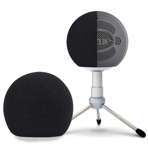 Blue Snowball Pop Filter Windscreen - Professional Snowball iCE Mic Foam Wind Cover Windshield Pop Filter for Recordings, Broadcasting, Singing Blue Snowball Pop Filter Windscreen - Professional Snowball iCE Mic Foam Wind Cover Windshield Pop Filter for Recordings, Broadcasting, Singing