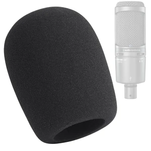 Microphone Covers Foam 1-Pack, High Density Foam Mic Windshield Pop for Mic Condenser Microphone Microphone Covers Foam 1-Pack, High Density Foam Mic Windshield Pop for Mic Condenser Microphone