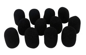 XFFZDP-BLK Lapel & Headset Microphone Windscreen, Color Black, One Dozen Pack XFFZDP-BLK Lapel & Headset Microphone Windscreen, Color Black, One Dozen Pack
