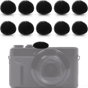 10 Pieces Camera Mic Windscreen Furry Camera Wind Muff Wind Cover Built in Microphone Outdoor Filter for DSLRs Mic Outdoor Windshield 10 Pieces Camera Mic Windscreen Furry Camera Wind Muff Wind Cover Built in Microphone Outdoor Filter for DSLRs Mic Outdoor Windshield