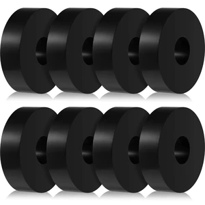 8 Pcs Rubber Isolation Pads Thick Rubber Washers 1.5 Inch OD | 0.5 Inch ID 0.4 Inch Thick, Mechanical Vibration Damping Pads, Anti Vibration Isolation Isolator Washer, Large Rubber Washers 8 Pcs Rubber Isolation Pads Thick Rubber Washers 1.5 Inch OD | 0.5 Inch ID 0.4 Inch Thick, Mechanical Vibration Damping Pads, Anti Vibration Isolation Isolator Washer, Large Rubber Washers