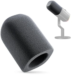 Microphone Windscreen for PD100W Microphone High-Density Flocked Foam Mic Cover, Soft Flocked Foam for Noise Reduction & Mic Protection, Reusable & Easy to Clean, Dark Grey Microphone Windscreen for PD100W Microphone High-Density Flocked Foam Mic Cover, Soft Flocked Foam for Noise Reduction & Mic Protection, Reusable & Easy to Clean, Dark Grey