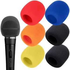 6 PCS Handheld Microphone Windscreen - Mic Pop Filter for Studio Microphone, Bluetooth Handheld Microphone and Wireless Handheld Microphone, Microphone Cover for Singing Handheld Mic 6 PCS Handheld Microphone Windscreen - Mic Pop Filter for Studio Microphone, Bluetooth Handheld Microphone and Wireless Handheld Microphone, Microphone Cover for Singing Handheld Mic