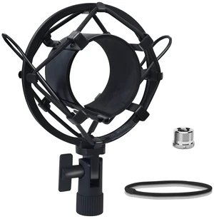 Microphone Shock Mount Mic Holder, Anti-Vibration Suspension Shock Mount Mic Holder Clip for 43mm-47mm Diameter Condenser Microphone Microphone Shock Mount Mic Holder, Anti-Vibration Suspension Shock Mount Mic Holder Clip for 43mm-47mm Diameter Condenser Microphone