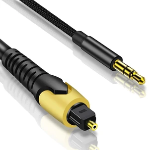 192KHz DAC Optical to 3.5mm Audio Converter, Unidirectional Optical to AUX | USB Power - From HDTV Optical Port to 3.5MM Audio Speaker or Headphone - Must Setup PCM Stereo Audio Format Out 192KHz DAC Optical to 3.5mm Audio Converter, Unidirectional Optical to AUX | USB Power - From HDTV Optical Port to 3.5MM Audio Speaker or Headphone - Must Setup PCM Stereo Audio Format Out