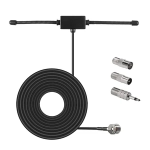 FM Radio Antenna Adhesive Mounting FM Radio FM Dipole Antenna for Stereo Receiver Indoor Music System FM Radio Home Stereo Receiver AV Audio FM Radio Antenna Adhesive Mounting FM Radio FM Dipole Antenna for Stereo Receiver Indoor Music System FM Radio Home Stereo Receiver AV Audio