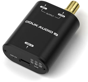USB to SPDIF Converter: DDC Reclocker | Digital Interface with 24bit/192kHz Hi-Res XMOS XU316, Plug & Play, for Audiophiles, DAC & Home Theater (U2) USB to SPDIF Converter: DDC Reclocker | Digital Interface with 24bit/192kHz Hi-Res XMOS XU316, Plug & Play, for Audiophiles, DAC & Home Theater (U2)