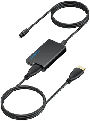 HDMI eARC to Optical Audio Adapter, Support Dolby 5.1 and DTS 5.1 | eARC/ARC to Optical Converter for TVs, Soundbars, Home Theaters, and Audio Systems, Support 192KHz Sampling Rate(NO CEC) HDMI eARC to Optical Audio Adapter, Support Dolby 5.1 and DTS 5.1 | eARC/ARC to Optical Converter for TVs, Soundbars, Home Theaters, and Audio Systems, Support 192KHz Sampling Rate(NO CEC)