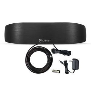 High Gain Indoor Radio Antenna, Multi-Directional Amplified AM FM Antenna 50 Miles with Amplifier Signal Booster and 4G Filter for Stereo Radio Audio Signals, Perfect for Home/RV/Mobile Use High Gain Indoor Radio Antenna, Multi-Directional Amplified AM FM Antenna 50 Miles with Amplifier Signal Booster and 4G Filter for Stereo Radio Audio Signals, Perfect for Home/RV/Mobile Use