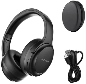 Bluetooth Headphones Over Ear, 40 Hours Playtime Wireless Headphones with Microphone,5.3 Bluetooth, HiFi Stereo Foldable Lightweight Headset, for Travel Work Cellphone(Black) Bluetooth Headphones Over Ear, 40 Hours Playtime Wireless Headphones with Microphone,5.3 Bluetooth, HiFi Stereo Foldable Lightweight Headset, for Travel Work Cellphone(Black)